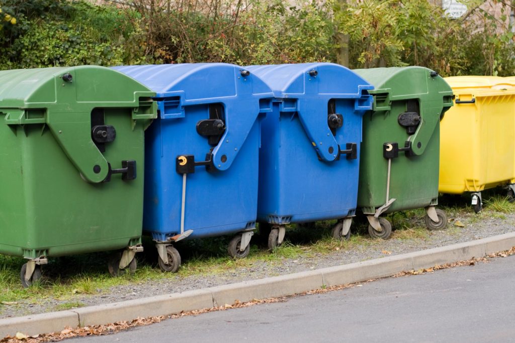 a city roller dumpsters
